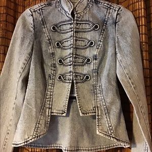 Allen B By Allen Schwartz military style jacket XS